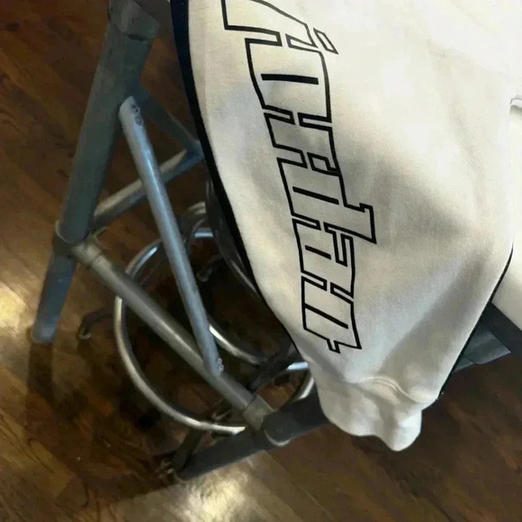 NWT Women's Air Jordan Jumpman 23 Race Team Hoodie Full Zip White Sz Large - Picture 5 of 8